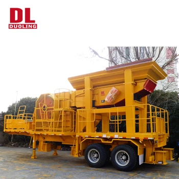 DUOLING SMALL PORTABLE CONCRETE STONE ROCK JAW CRUSHERS FOR SALE WITH ISO APPROVAL