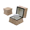 Automatic Rotating Wooden Watch Display Box