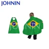 2018 Russia football promotional double layers fans cape for kids