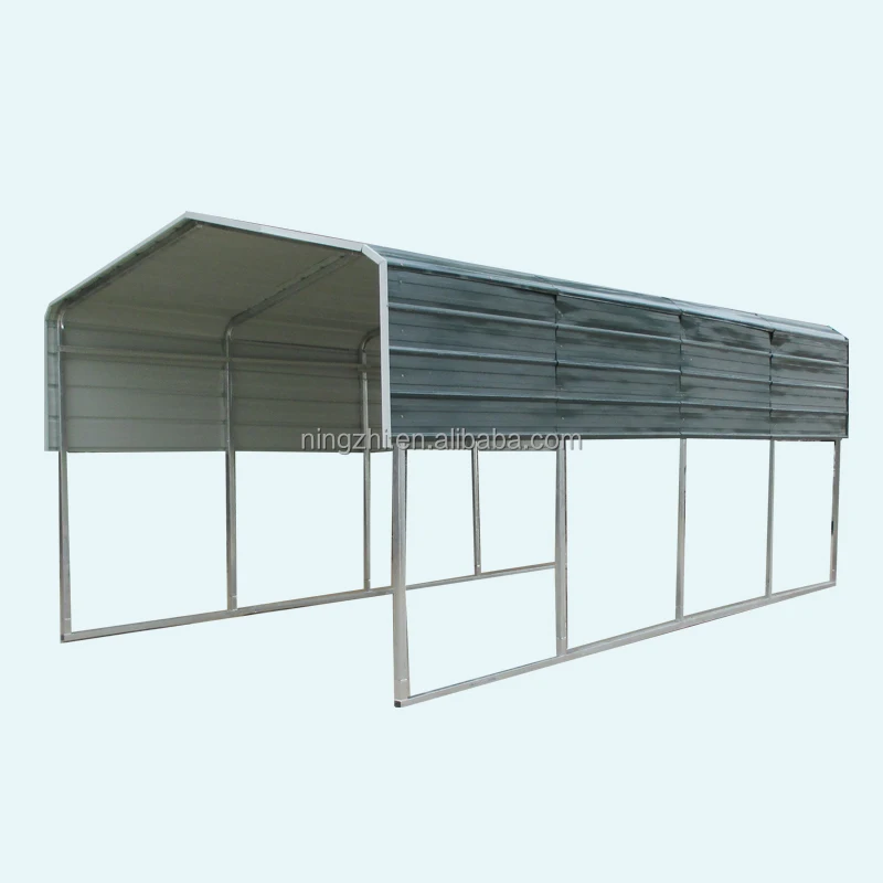 Solar Metal Steel Frame Attached Carport Buy Beautifull Frame