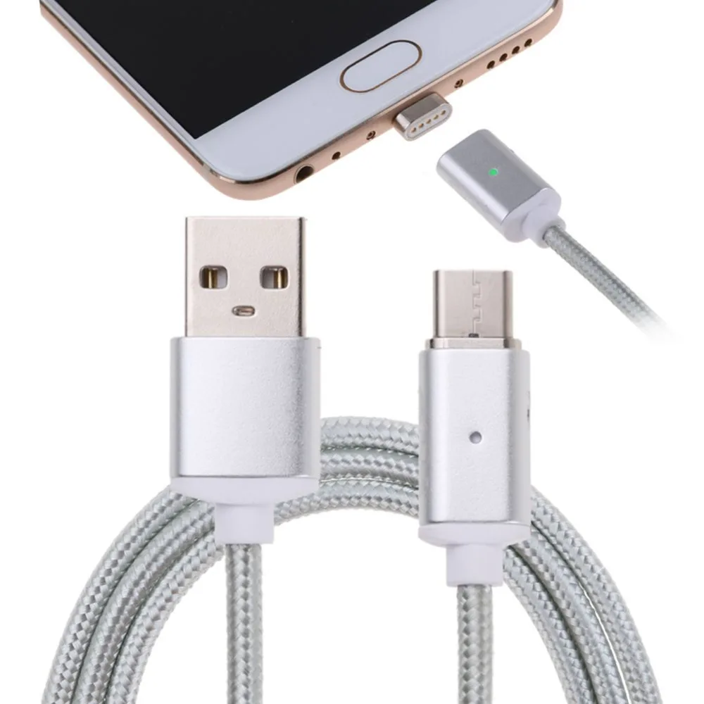 Nylon Braided Charger Cable USB for Iphone Android Magnetic USB Micro Charging Cable - ANKUX.COM