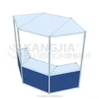 high quality exhibition folding display showcase table for trade fair