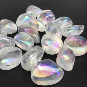 wholesale natural angel aura quartz crystals