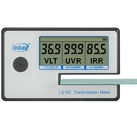 LS162 Transmission Meter With Testing Slot Up To 8mm SolarFilm Insulation Tester Portable Test
LS162 Transmission Meter With Testing Slot Up To 8mm SolarFilm Insulation Tester Portable Test