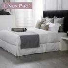 Luxury Hotel 100% Egyptian Cotton Bedding Set Sheets Satin Cheap Bed Linen