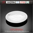 Multi styles/Multi size 100% melamine plate 20cm white