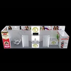 long time use fashion simple installation portable aluminium display exhibition equipment use for any trade show booth
