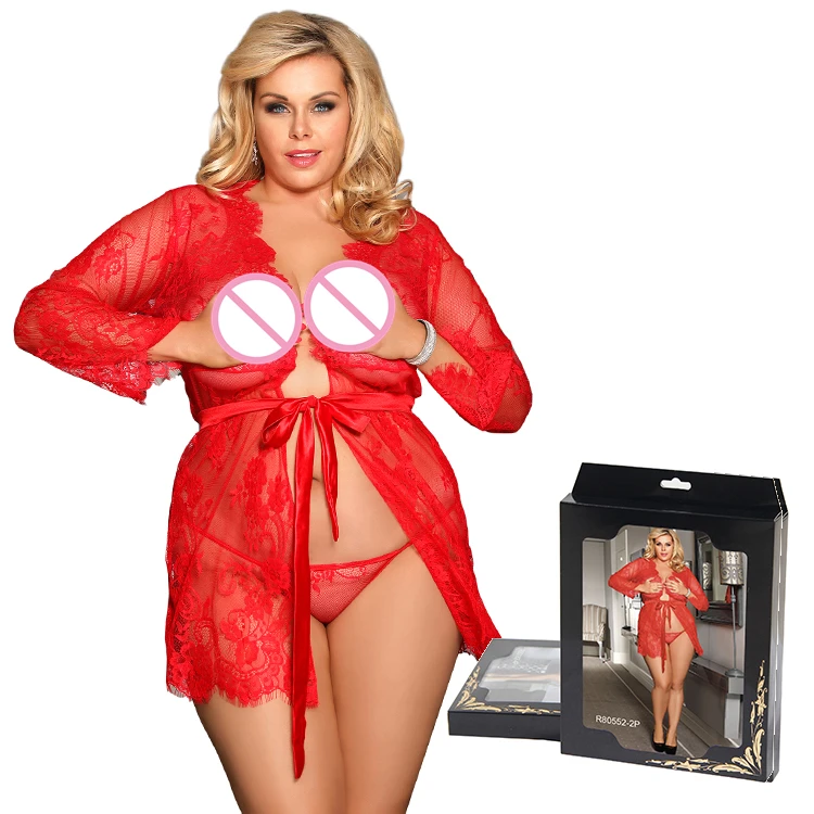 Factory Price Elegant Wholesale In stock plus size hot sexy womens lace sleepwear, Black;red
Factory Price Elegant Wholesale In stock plus size hot sexy womens lace sleepwear, Black;red