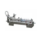 2018 semi auto liquid lotion filling machine bottle filler
