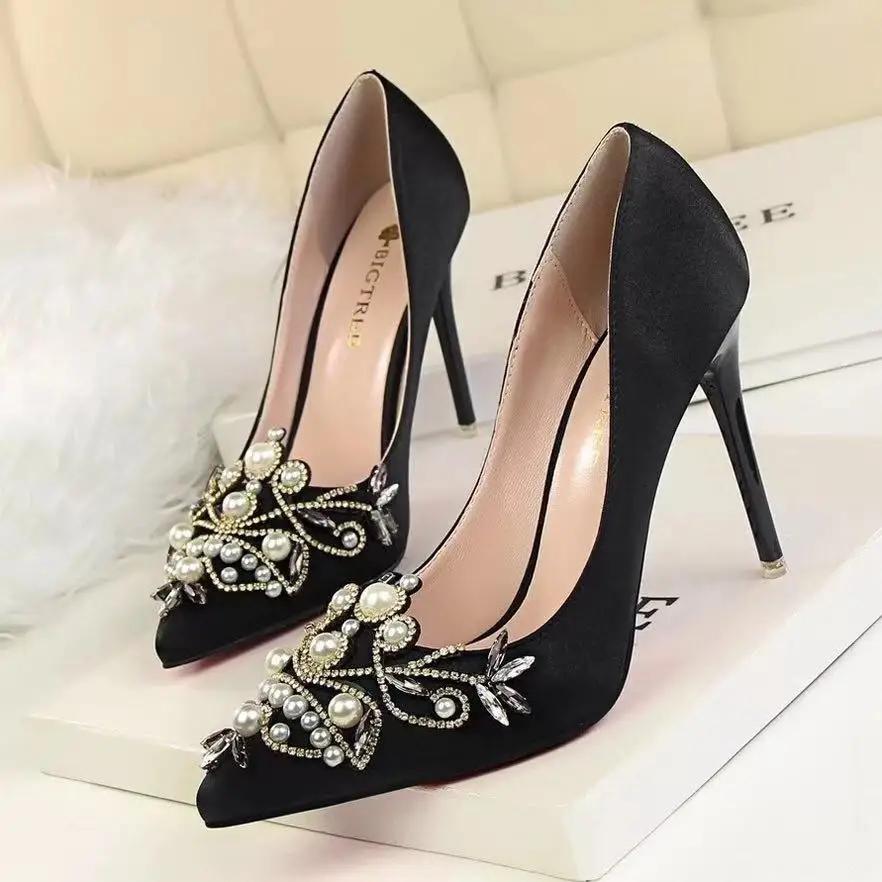 2019 newest designs high heels party shoes plus size made in china MOQ 1, As pictures
2019 newest designs high heels party shoes plus size made in china MOQ 1, As pictures