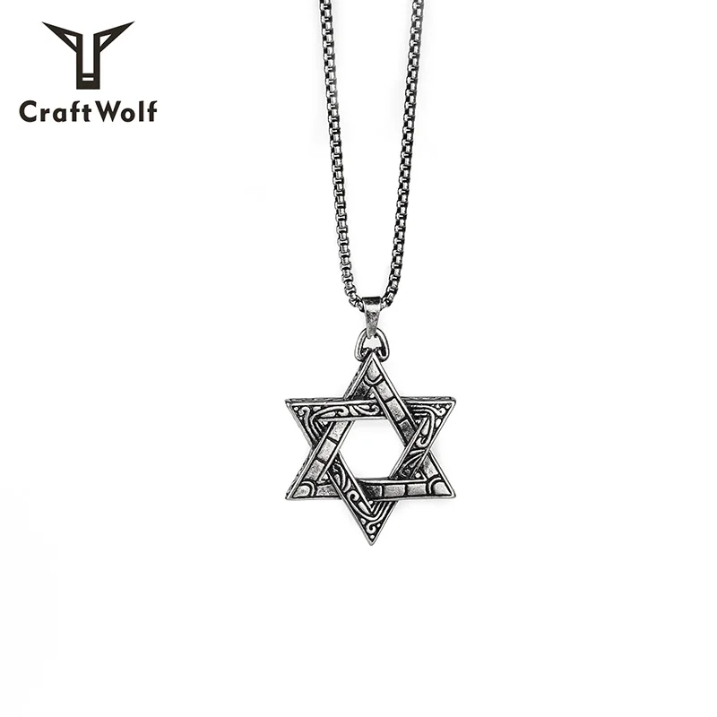 Craft Wolf Fashion jewelry 2020 gothic personalized mens women accessories Star stainless steel chain necklace, Vintage silver
Craft Wolf Fashion jewelry 2020 gothic personalized mens women accessories Star stainless steel chain necklace, Vintage silver