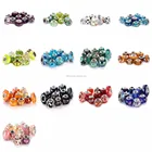 Hot Selling Murano Lampwork 10 pcs Aqua Color Style #2 Glass Beads Loose Beads