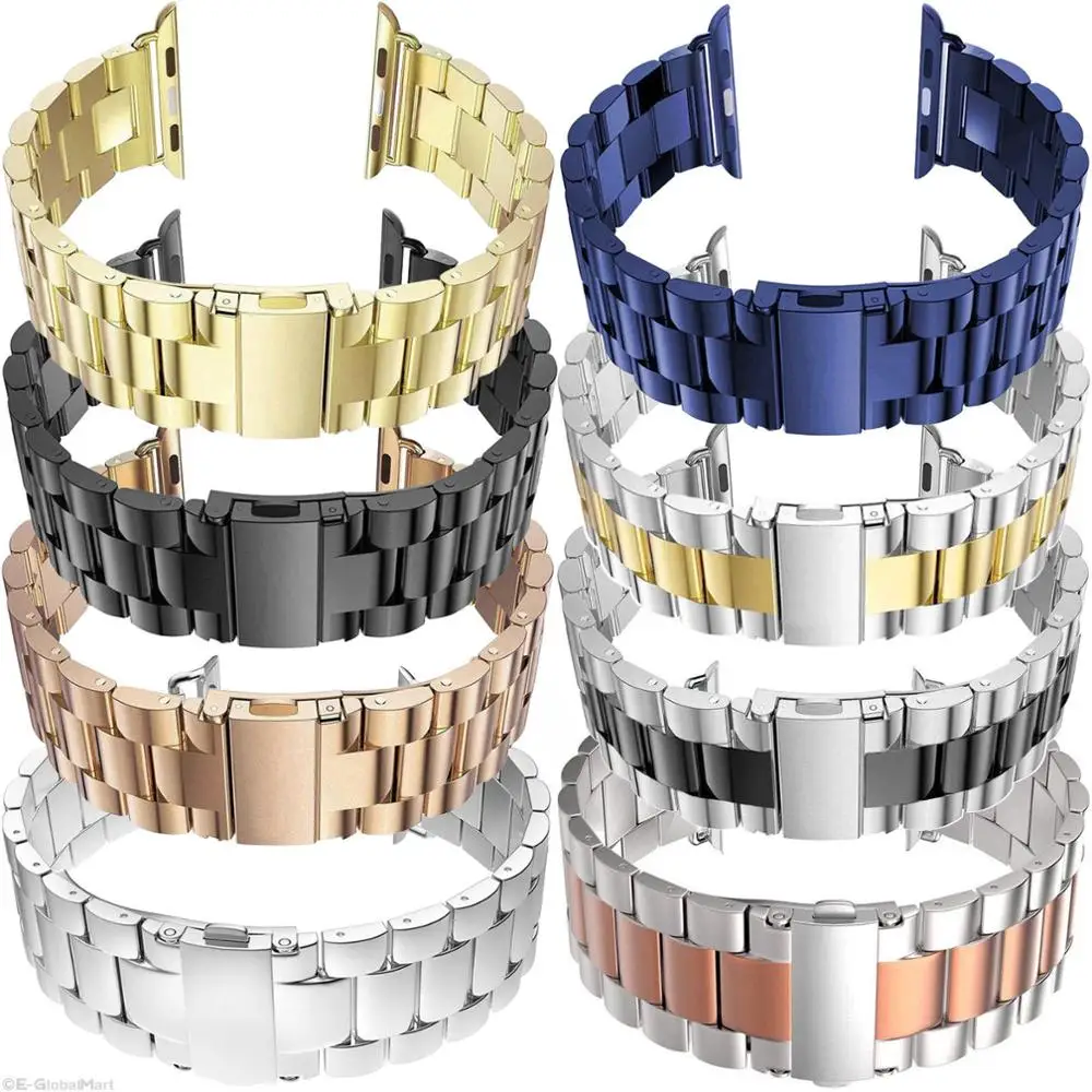Band for Apple Watch Bands for iWatch Series 4/3/2/1 Stainless Steel Loop Metal Replacement Accessories Bracelet Band, 8 color
Band for Apple Watch Bands for iWatch Series 4/3/2/1 Stainless Steel Loop Metal Replacement Accessories Bracelet Band, 8 color