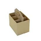 wholesale 6 Pack Bottles Recyclable Beer Carton Box