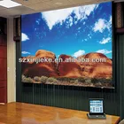 Best price of motorized projector screen with remote control for led projector