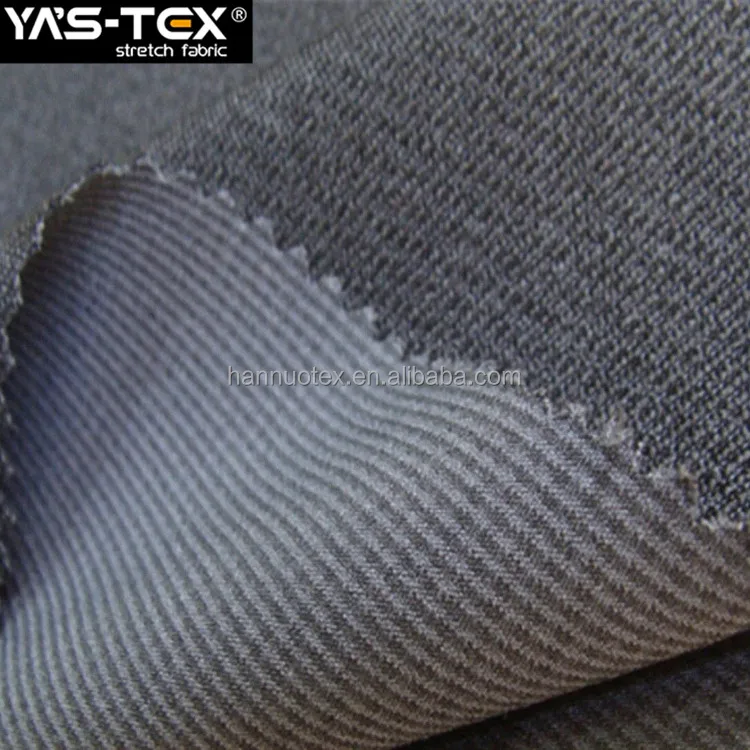 Dark Grey color mountaineering polyester waterproof fabric for trousers