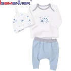 Breathable Clothes Baby Sets Wholesale Newborn Baby Clothes Gift Set Custom Logo Isamanner Baby Cloth Set