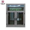Made In China Aluminum Alloy Sliding Windows With Double Glass