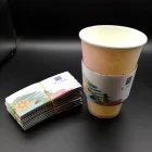 Java Jacket Paper Hot Cup Sleeve,Takeout Coffee Cup Sleeve,Takeaway Coffee Cup Wrapper