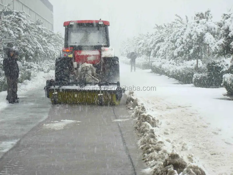 Stirring price!! walk behind snow sweeper/gas powered sweeper