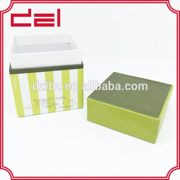 made gift packaging paper cardboard wholesale candle boxes