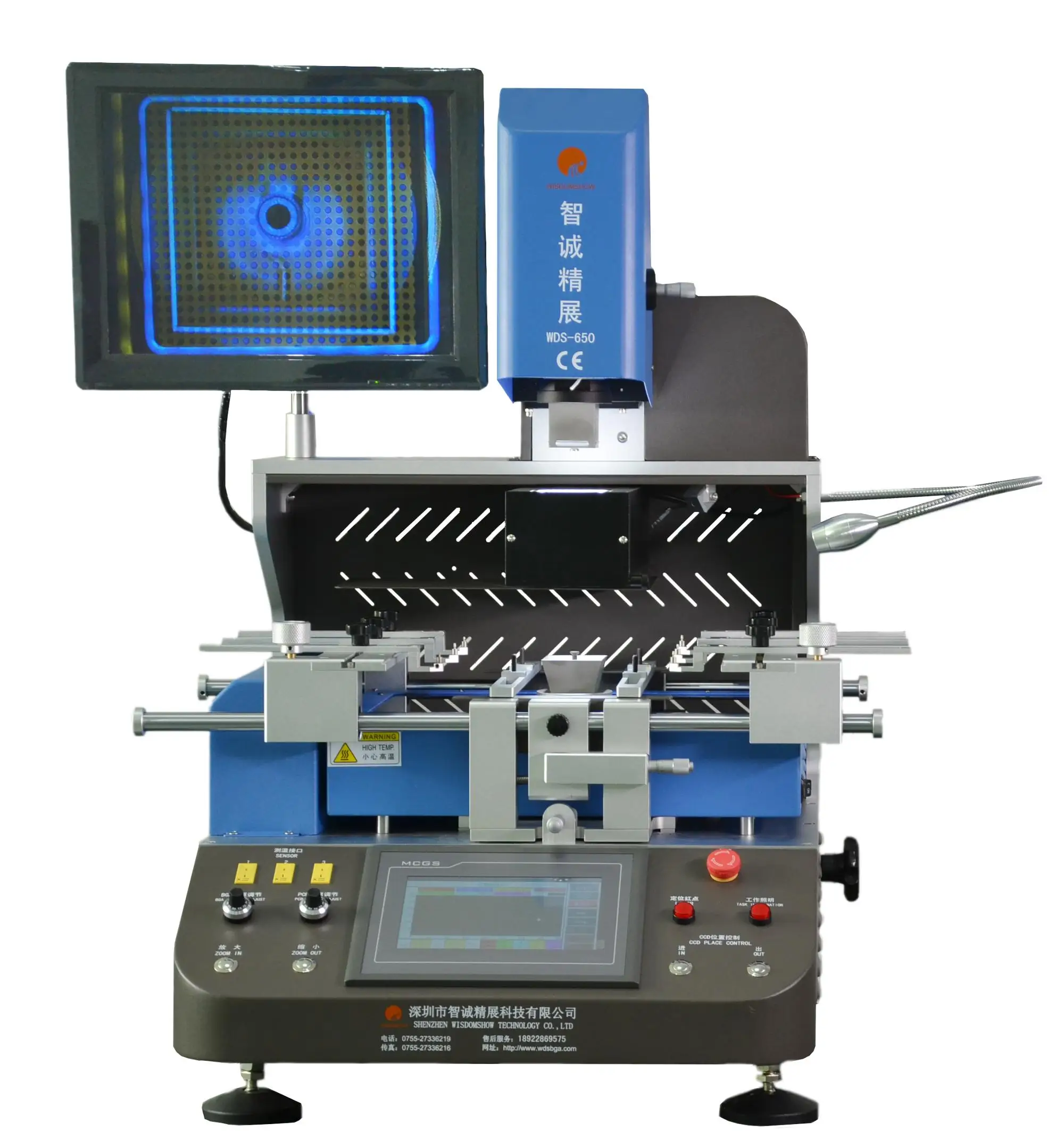 Machine de réparation pour ordinateur portable/ordinateur portable/TV/XBOX carte mère WDS-650 laser rebillage machine en vente