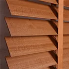 Home decor electric wooden blinds motorized window blinds