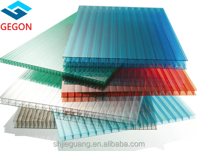 PC sheet high quality cheap sun sheets of plastic roofing material 10 years warranty