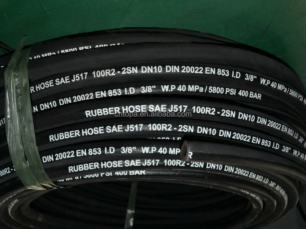 SAE100R1AT 1SN High pressure hydraulic rubber hose hydraulic hose