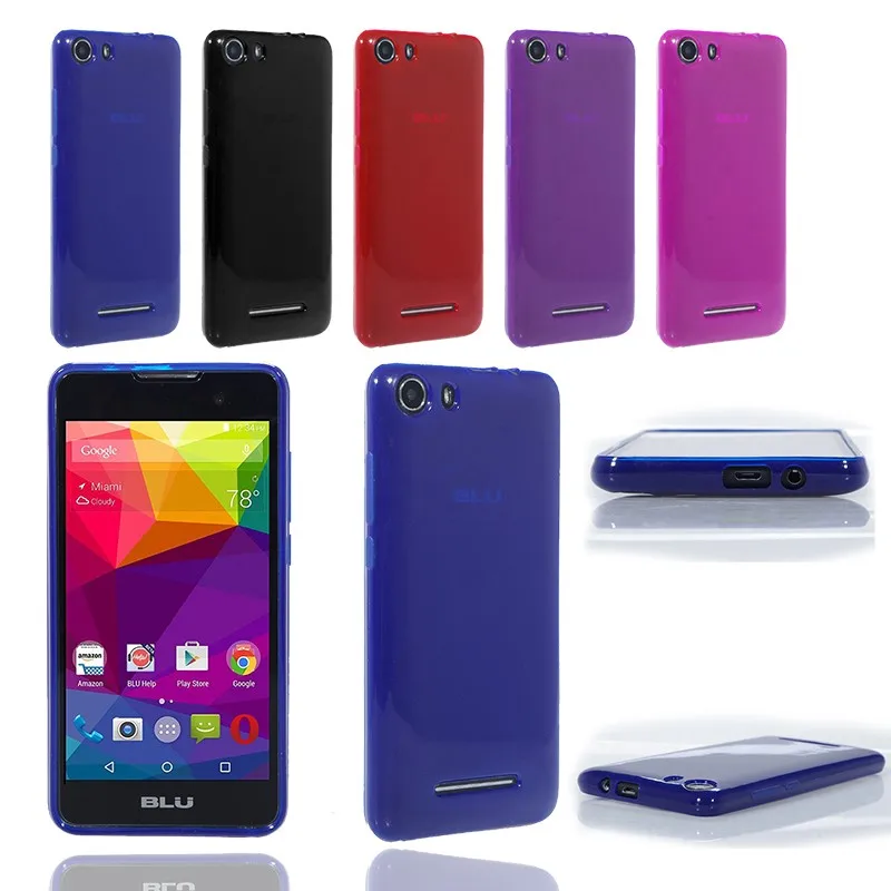 2016 China Factory Ultra Thin High Transparent Mobile Phone Case TPU For Blu Dash M 2