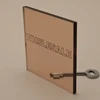 Colored bronze brown tinted perspex plastic panel transparent perspex PMMA sheet