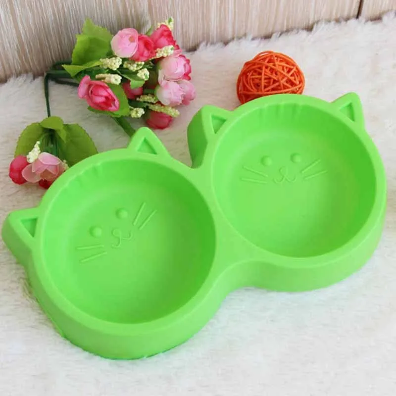 Hot Pet Products Plastic Cat Face Pet Bowl Environmental Protection Non-toxic Pet Feeding Tool Dog Food Double Bowl Tableware
Hot Pet Products Plastic Cat Face Pet Bowl Environmental Protection Non-toxic Pet Feeding Tool Dog Food Double Bowl Tableware