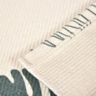 Chinese supply new arrival carpet non-slip door porch mat flamingo printing tassel rug