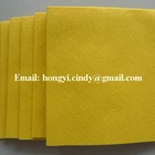 Machine washable nonwoven all purpose cloth used wet or dry for all household cleaning tasks