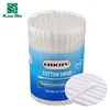 Home Match Eco-Friendly Plastic Surgical Wooden Stick Cotton Swab Tipped Sponge Tip Applicator