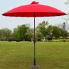 Red Color Outdoor Parasol Custom Decoration Indian Umbrella Beach Umbrella