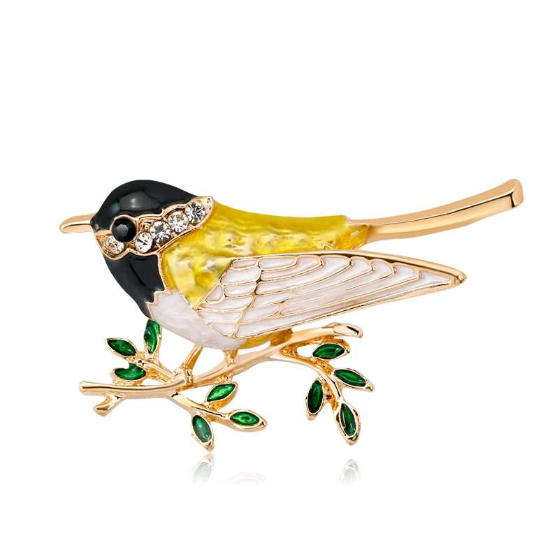 Elegant Women Enamel Bird Brooch Pins Jewelry rhinestone animal bird brooch, Yellow/purple
Elegant Women Enamel Bird Brooch Pins Jewelry rhinestone animal bird brooch, Yellow/purple