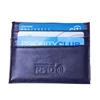 RFID block Slim Thin Leather Money Credit Card ID Holder Front Pocket