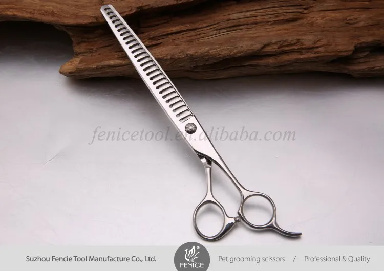 Best 440c Steel Thinning Shears Pet Grooming Hair Tool For Long