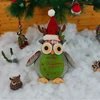 24.5CM standing owl christmas decoration items india