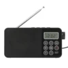 AC charging Desktop family multiband radio big LCD display alarm clock portable Home radio