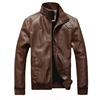 AliExpress Hot selling Korean style men short paragraph Slim leather fashion motorcycle jacket