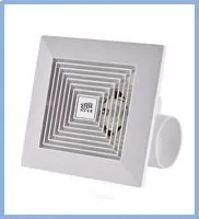Ventilation Silent Exhaust Fan, Wall, Ceiling, Plastic - detail 10