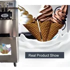 3 Flavor Soft Commercial ice cream making machine for Sale