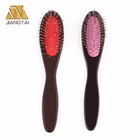Professional wig wood comb with steel tooth