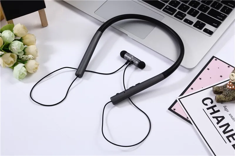 Wireless Portable Stereo Magnet Running Neckband - ANKUX.COM