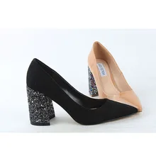 Wholesale Women Fashion Italian High Heels Bulk Dress Shoes for Girl