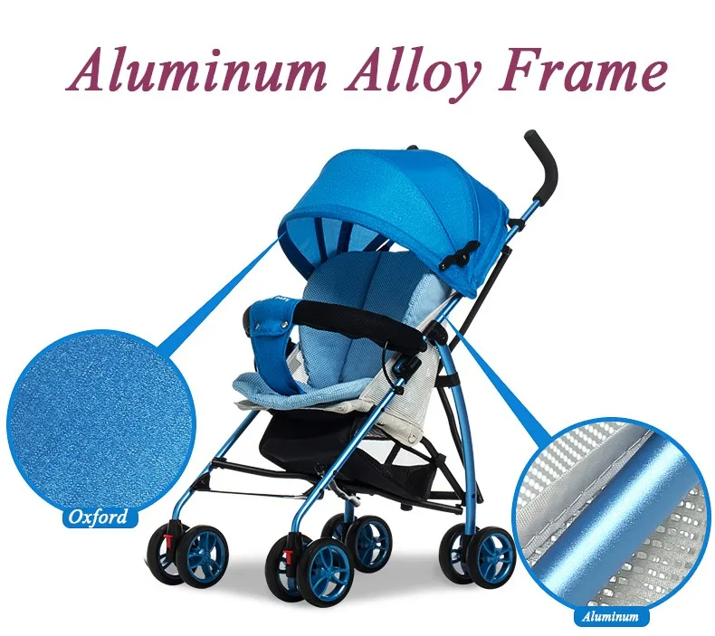 Lightweight Baby Stroller Pram of Aluminum Frame