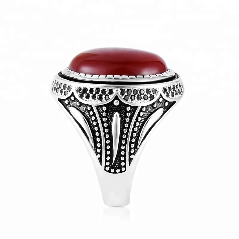 Popular full tiny gemstone silver men rings with red zircon, Platinum 18k gold 24k gold rose gold
Popular full tiny gemstone silver men rings with red zircon, Platinum 18k gold 24k gold rose gold