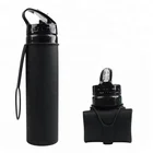 New Products Silicone Foldable Sports Water Bottle